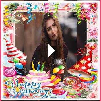 Happy Birthday video Frame screenshot 2