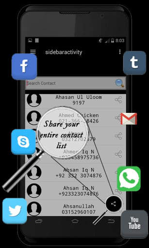 Backup My Contacts screenshot 2