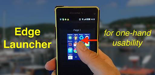 Edge Launcher (Sub Launcher) screenshot 1