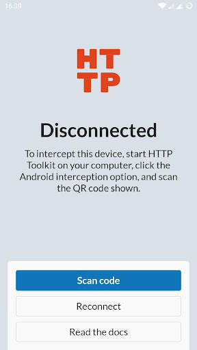 HTTP Toolkit screenshot 1