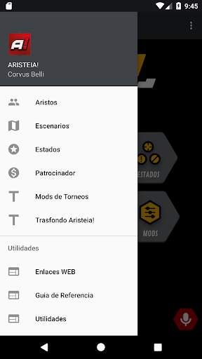 Aristeia! The Game - Aplicación Móvil screenshot 3