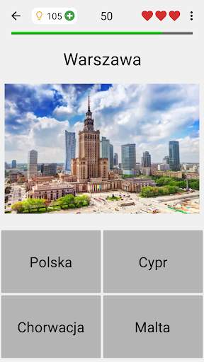 Stolice wszystkich państw świata - Quiz o miastach screenshot 1