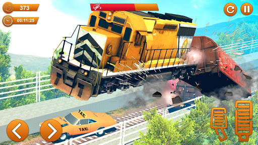 Train Vs Car Crash: Racing Games 2019 screenshot 21