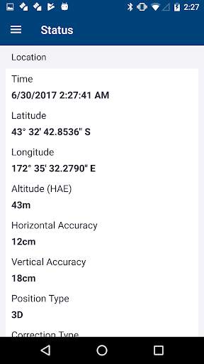 GNSS Status screenshot 2