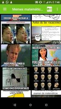Memes de matemática para WhatApp y Facebook screenshot 5