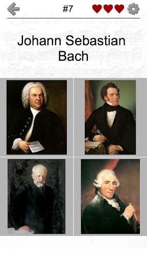 Famous Composers Portrait Quiz screenshot 2