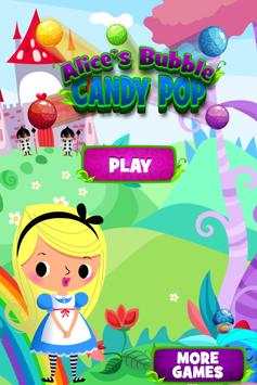 Alice in Bubble Candy Pop FREE screenshot 1
