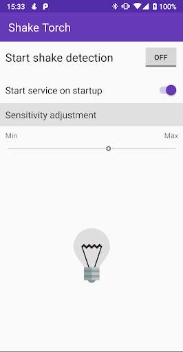 Shake-Torch (Flashlight) screenshot 3