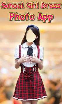 School Girl Dress Photo App screenshot 1