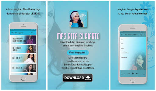 Mp3 Rita Sugiarto Lengkap screenshot 1