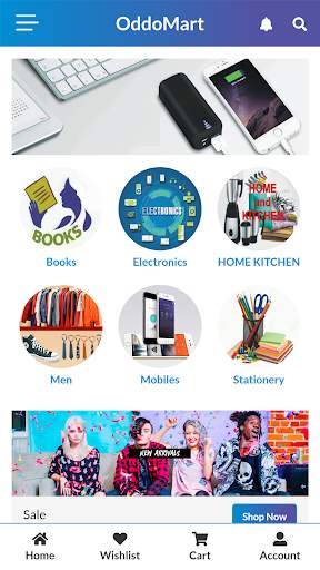 oddomart Online shopping app with Quality Products screenshot 1
