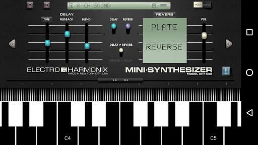 Mini Synthesizer for Phone screenshot 4