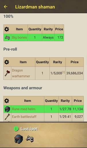 OSRS Loot Simulator screenshot 8