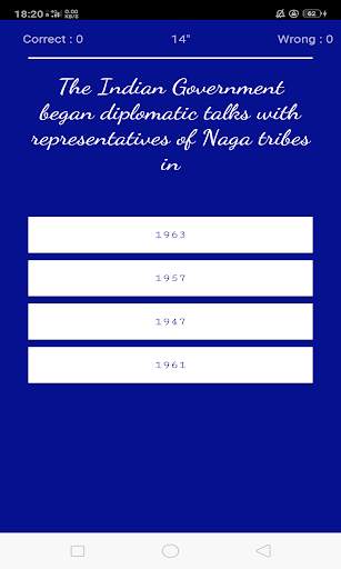 Nagaland GK Quiz - OFFLINE screenshot 2