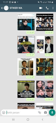 Stickers WA Korean Drama DRAKOR WAStickerApps screenshot 6