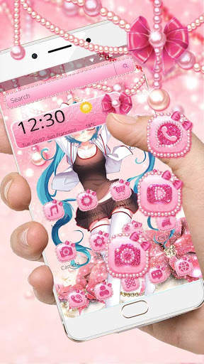 Hatsune miku live Theme screenshot 5