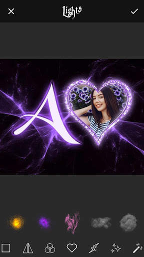 Lighting Text Name Art Maker screenshot 2
