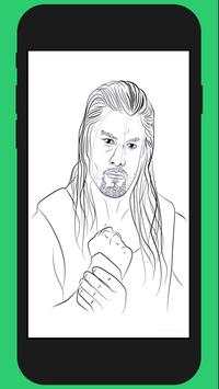 How To Draw WWE Superstars Step By Step screenshot 5