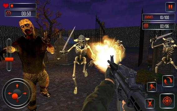 menembak zombie survival perbatasan screenshot 6
