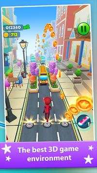Subway Dash PJ Adventure 3D screenshot 3