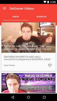 DeiGamer YouTuber Videos screenshot 1