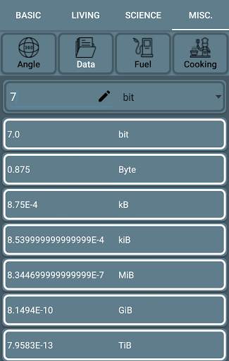 Offline Unit Converter screenshot 4