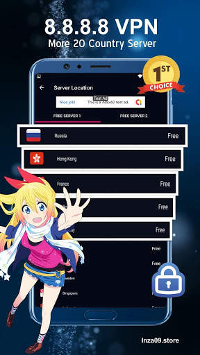8.8.8.8 VPN: Free VPN, Change IP, Unblock Sites screenshot 4