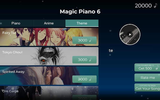 Piano Tile - The Music Anime screenshot 11