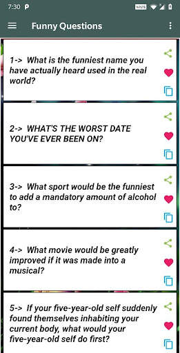 Romantic Questions to ask screenshot 5