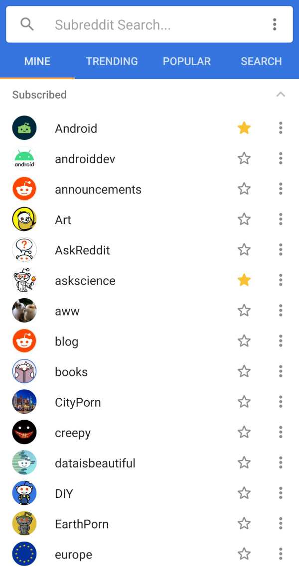 Relay for reddit screenshot 5