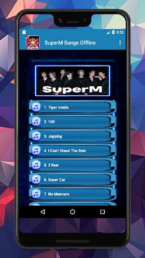 SuperM Songs - KPop Offline screenshot 2