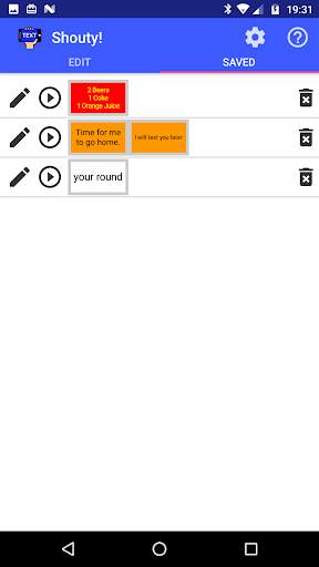 Shouty - Big Text Banner screenshot 3