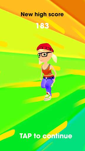 Subway Bus Train-City Track Runner 3D screenshot 2