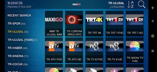 Maxi GO Player screenshot 1