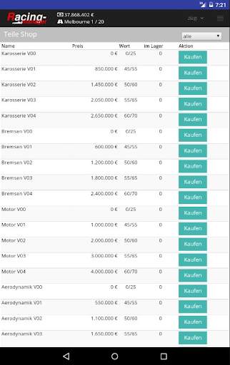 Racing Manager screenshot 10