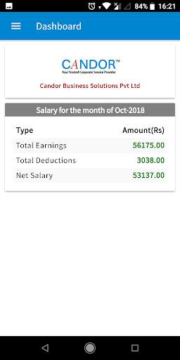Candor Paycheck screenshot 2