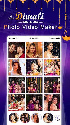 Diwali Photo Video Maker - Movie Maker screenshot 2