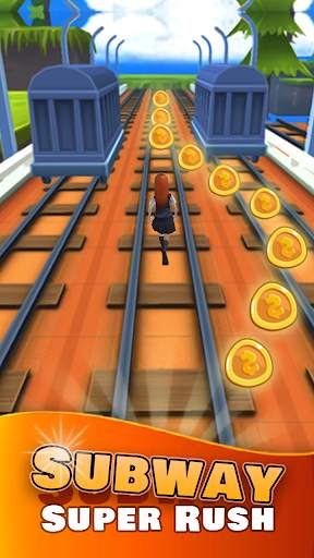 Subway Super Rush Runners 2021: Endless Surfing 3D screenshot 1