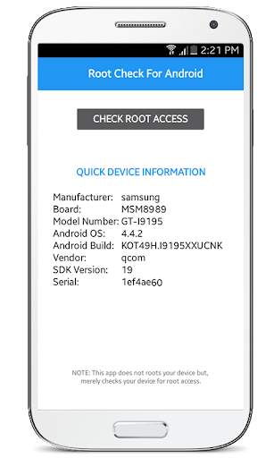 Akar Periksa Cepat SU Root screenshot 2