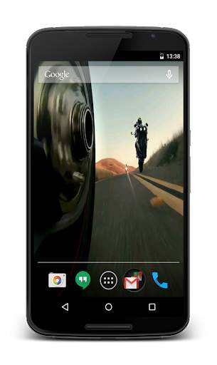 Motorcycle Live Wallpaper screenshot 1