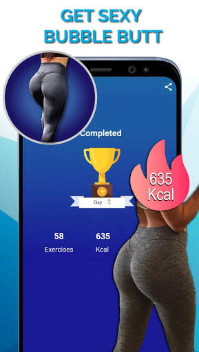Butt Workout – Booty, Glutes & Buttocks Exercise screenshot 5