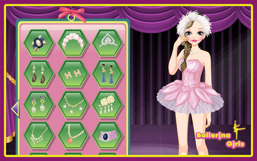 Ballerina Girls Dress up games screenshot 10