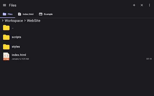 WebCode - html, css, js ide screenshot 12