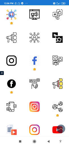 Flaticon screenshot 14