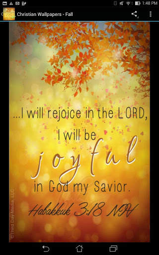 Fall Christian Wallpapers 9 تصوير الشاشة