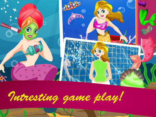 Mermaid Princess Love Story Dress Up Game screenshot 1