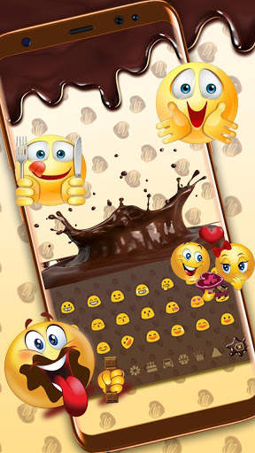 Chocolate Keyboard Theme screenshot 3