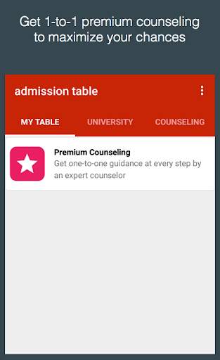 Admission Table скриншот 5