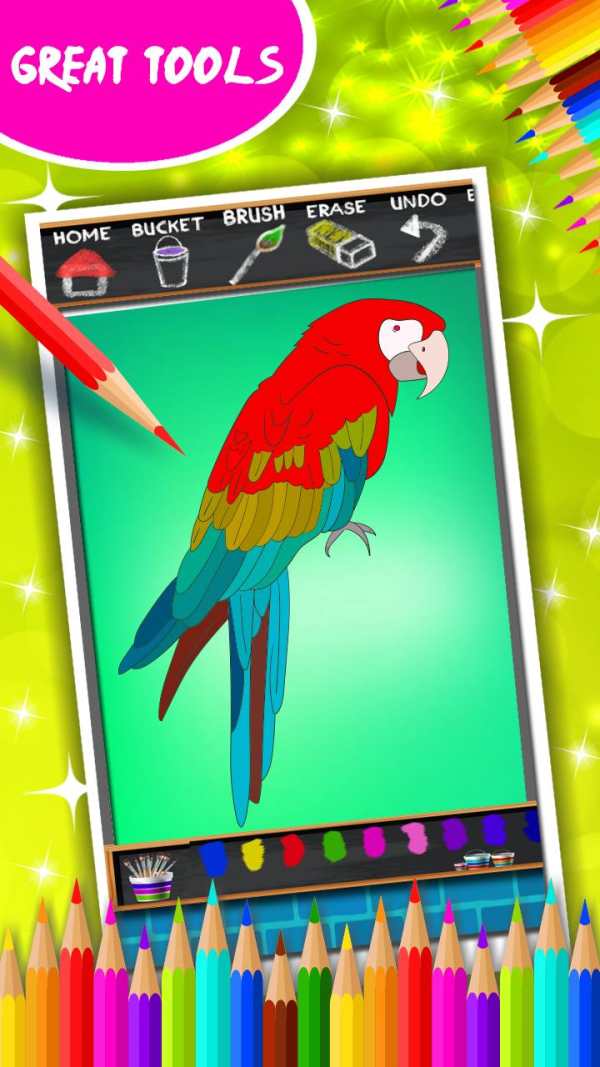 Birds Coloring Book screenshot 5