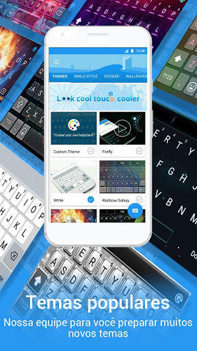 Teclado Emoji iMore - Cool Font, Gif & 3D themes screenshot 5